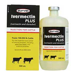 Ivermectin Plus Injection for Cattle  Durvet